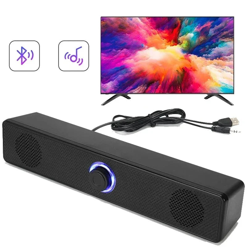 Soundbar Para Tv E Computador Com Bluetooth