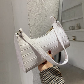 Bolsa Feminina Croco Verniz