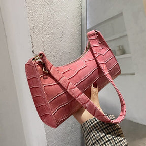 Bolsa Feminina Croco Verniz