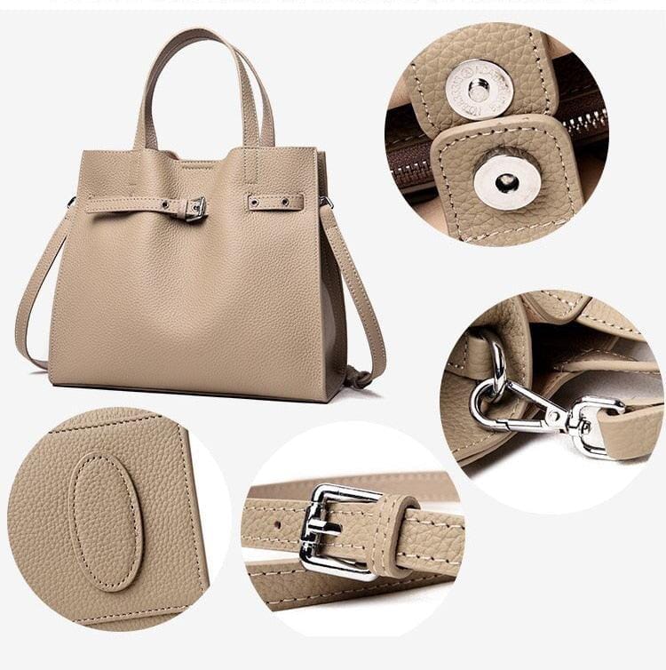 Bolsa Feminina de Couro Legítimo - Cléo