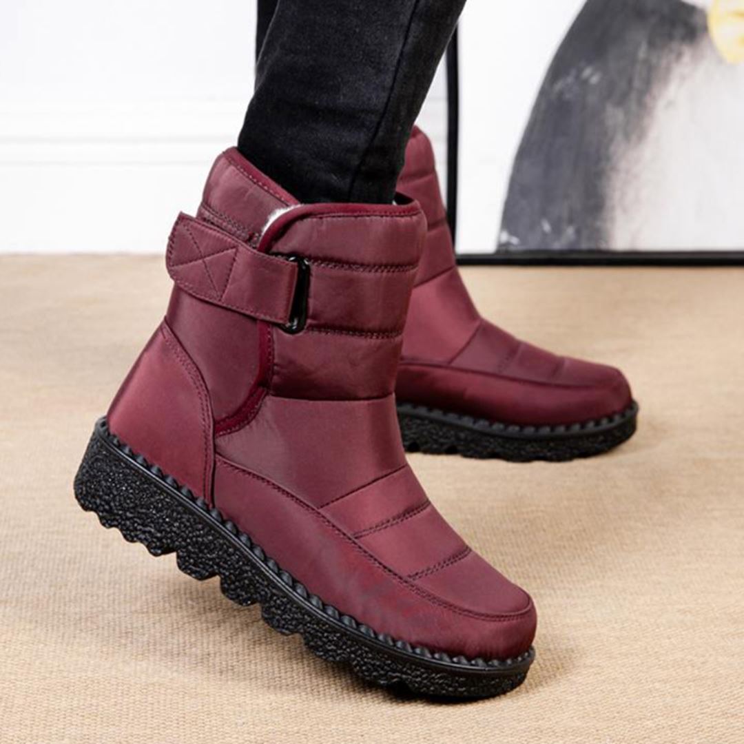 Bota para o Frio Impermeável Cano Médio Frozen