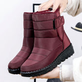 Bota para o Frio Impermeável Cano Médio Frozen