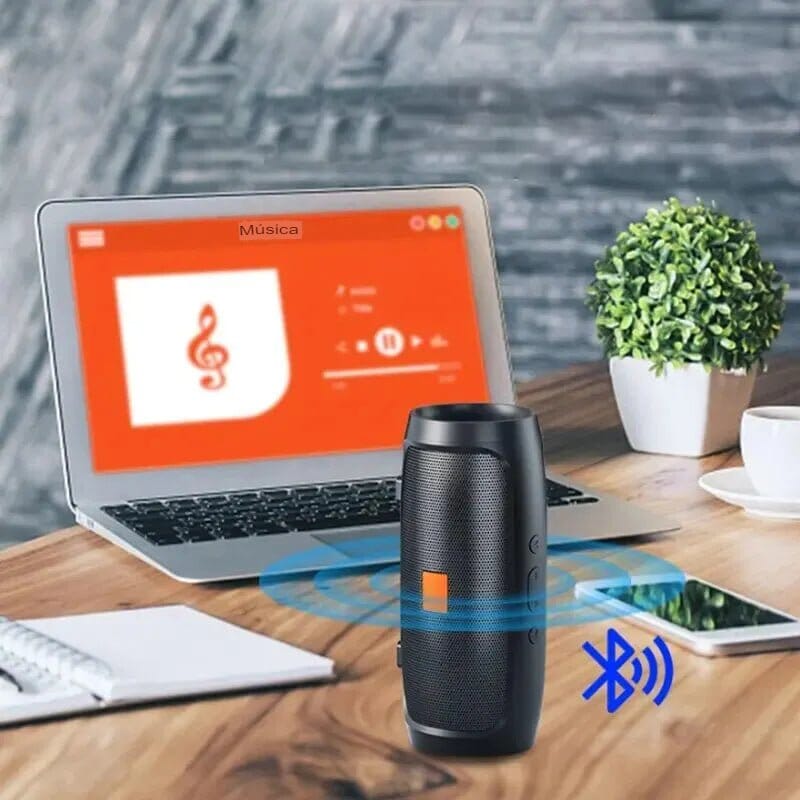 Caixa de Som Portátil sem Fio Bluetooth 5.0 Ipx7