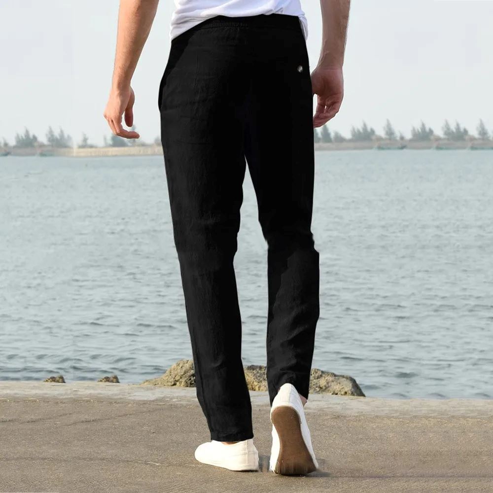 Calça Masculina de Linho