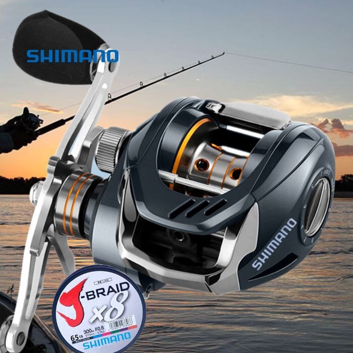 Carretilha SHIMANO LJ101 - 10 KG Drag - 18+1 Rolamentos -
Recolhimento 7.2:1