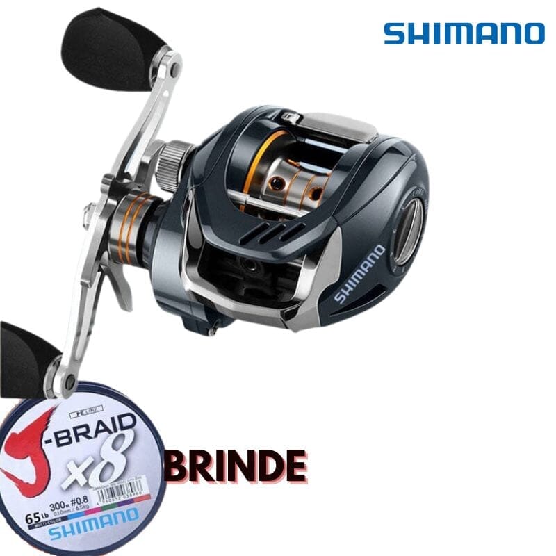 Carretilha SHIMANO LJ101 - 10 KG Drag - 18+1 Rolamentos -
Recolhimento 7.2:1