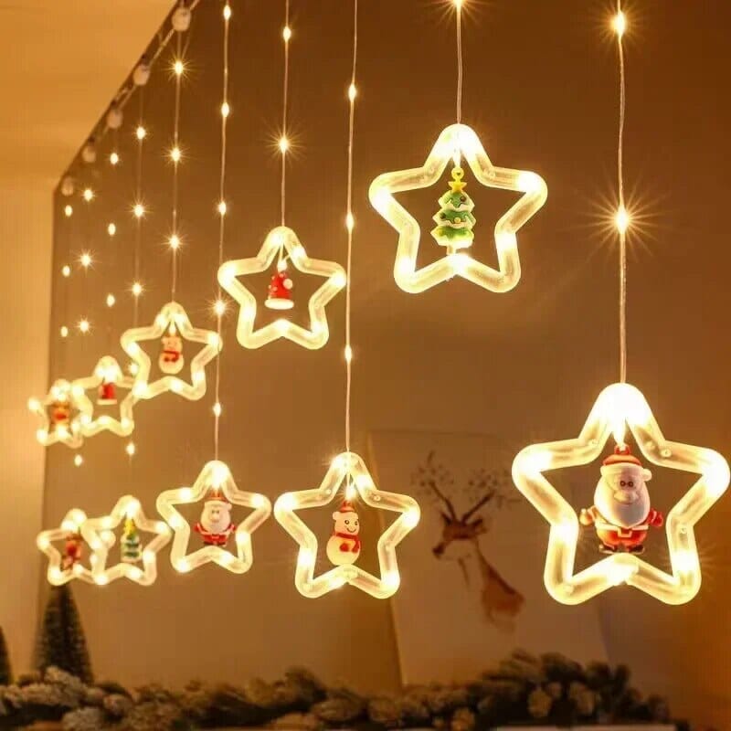 Cortina de Led Decoração Natal