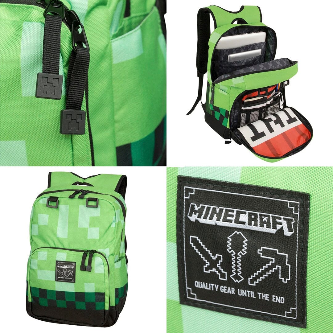 Mochila Escolar Infantil Minecraft