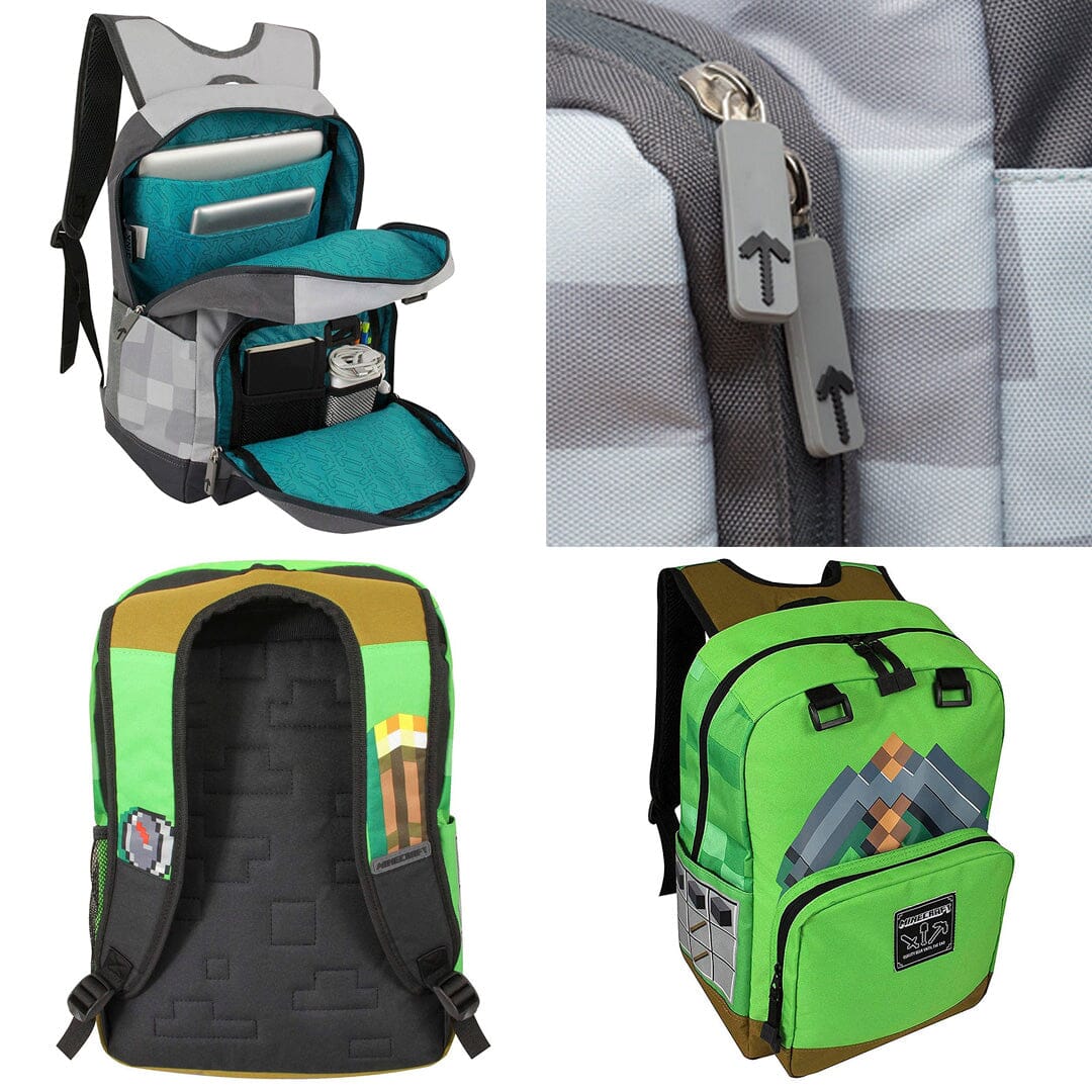 Mochila Escolar Infantil Minecraft