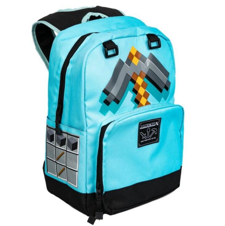 Mochila Escolar Infantil Minecraft