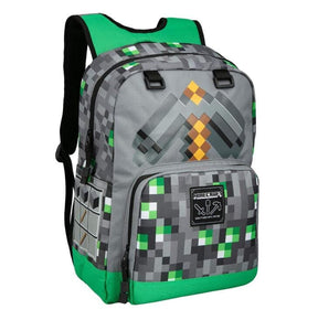 Mochila Escolar Infantil Minecraft