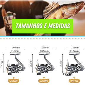 Molinete Shimano Profissional 5:2.1 + Brinde Exclusivo