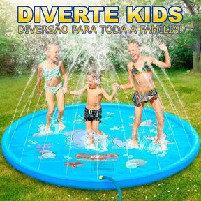 Piscina Infantil Para Crianças e Cães com Chafariz | DiverteKids